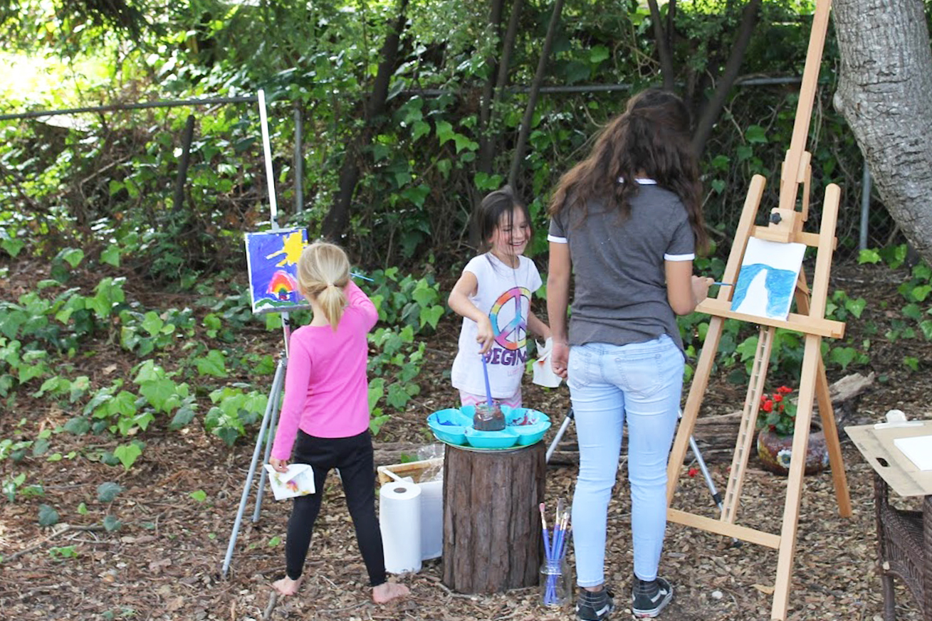 Open Canvas Project youth art activity photo